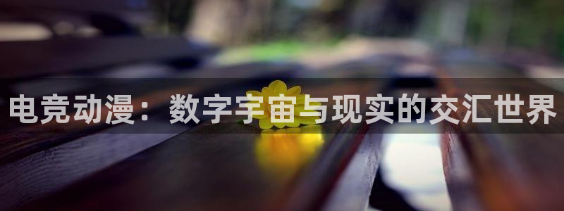 db电竞是什么软件：电竞动漫：数字宇宙与现实的交汇世界